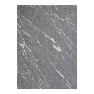 Buitenkleed Marble - Grijs|wit - dubbelzijdig - EVA Interior