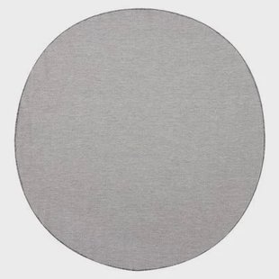 Rond Buitenkleed Mono - Grijs|Wit - Dubbelzijdig - EVA Interior