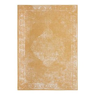 Buitenkleed sage - Geel|Okergeel - dubbelzijdig - EVA Interior