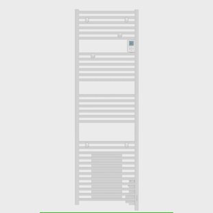 Elektrische Handdoekradiator Nemo Go Doris 159x55 cm 1750 Watt Wit