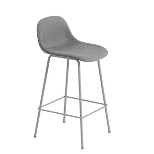 Fiber Barkruk - Stalen Onderstel