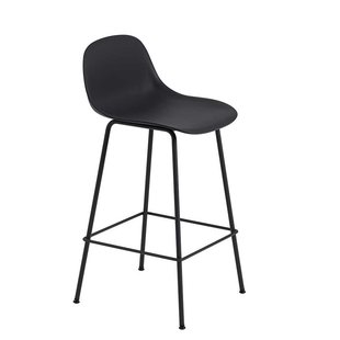 Fiber Barkruk - Stalen Onderstel