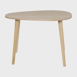 Bijzettafel lund ovaal - naturel - 58x40x40 cm Bijzettafel lund ovaal - naturel - 58x40x40 cm