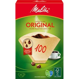 Melitta Filters 100/40 Bruin Melitta Filters 100/40 Bruin