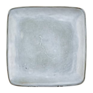 Vierkant bord Toscane - lichtblauw - 20x20 cm