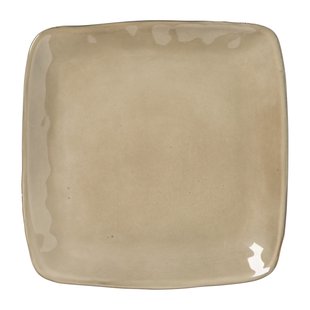 Vierkant bord Toscane - beige - 25x25 cm