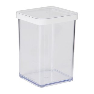 Voorraaddoos Lugano - 1 L - 10x10x14 cm Voorraaddoos Lugano - 1 L - 10x10x14 cm