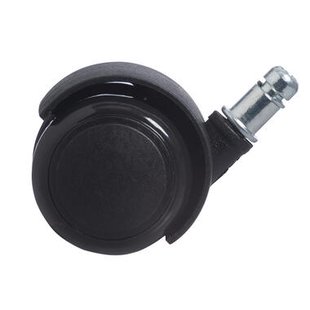 Leen Bakker - Wielen Voor Harde Vloeren (5 Stuks) - Kunststof - Zwart