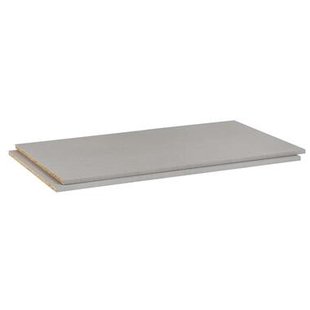 Legplankenset Dex (2 stuks) - grijs - 87 cm - Leen Bakker Legplankenset Dex (2 stuks) - grijs - 87 cm - Leen Bakker
