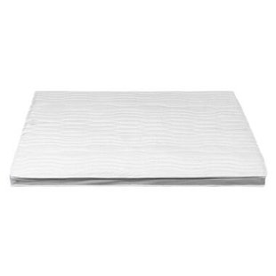 Leen Bakker - Topmatras Maud - Koudschuim - 180x200x9 Cm - Polyester - Wit