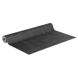 Leen Bakker - Vinyl Swing - Antraciet - PVC - Grijs - B400 Cm