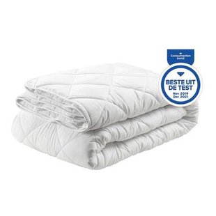Leen Bakker - Dekbed Sedna Synthetisch - 4-seizoenen - 240x200 Cm - Synthetisch/Polyester - Wit