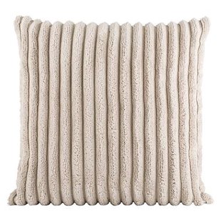1+1 Gratis Leen Bakker - Sierkussen Stan - 45x45 Cm - Polyester - Taupe