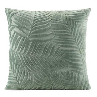 1+1 Gratis Leen Bakker - Sierkussen Jill - 45x45 Cm - Polyester - Groen