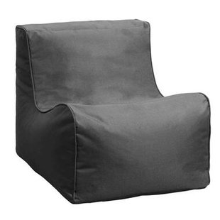 Lebel loungestoel - antraciet - 80x60x65 cm - Leen Bakker Lebel loungestoel - antraciet - 80x60x65 cm - Leen Bakker