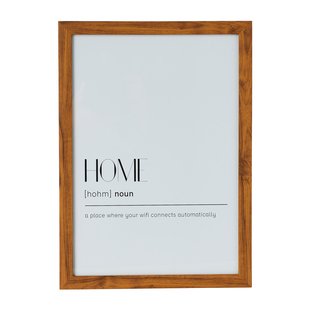 Fotolijst basic - hout - 21x30 cm