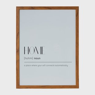 Fotolijst basic - hout - 30x40 cm