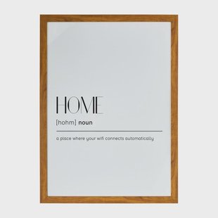 Fotolijst basic - hout - 50x70 cm