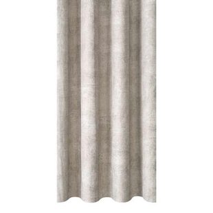 Leen Bakker - Gordijnstof Jack Verduisterend - Kiezelkleur - Polyester - Beige#Crème - B140 Cm