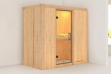Karibu | Variado Sauna | Helderglas Deur
