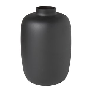 Vaas - mat zwart - ⌀15x23 cm