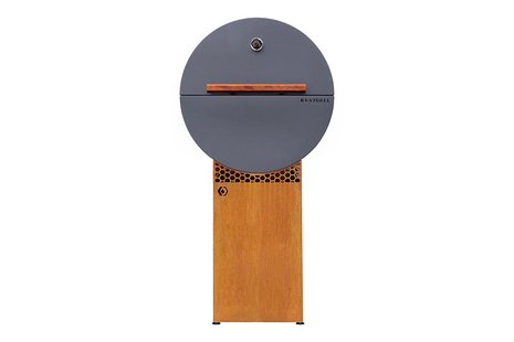 HNYGRLL | Houtskool BBQ Design | Corten/Zwart