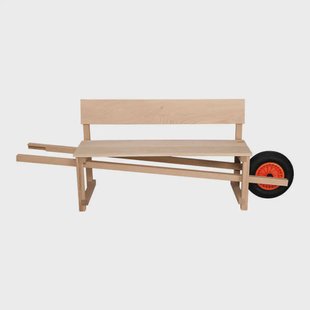 Weltevree Wheelbench oak