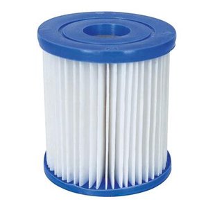 Leen Bakker - Bestway Filterpatroon Voor 1135 Liter Pomp (2 Stuks) - PVC - Blauw#Wit - 7x7x18 Cm