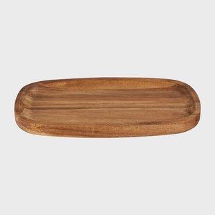 Schaal acaciahout - 24x14.5x2 cm