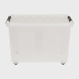 Opbergbox met wieltjes - 75 liter - 40x60x40 cm