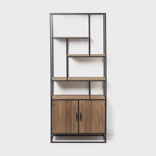 Vakkenkast Charlie met deuren - 170x73x33 cm Vakkenkast Charlie met deuren - 170x73x33 cm