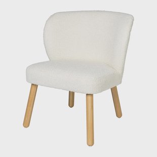 Teddy fauteuil - Troyes - wit - 68.5x60x59.5 cm