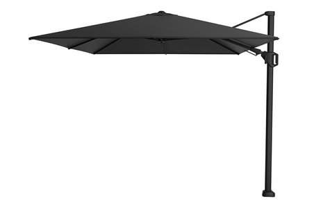 Platinum | Zweefparasol Challenger T² Premium 350 x 260 cm | Jet Black