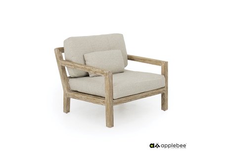 Apple Bee | Loungestoel Olive | Coastal Teak