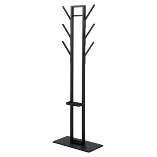 Leen Bakker - Kapstok Perna Groot - Staal - Zwart - 56x165x28 Cm