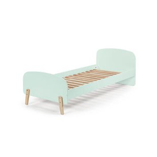 Leen Bakker - Vipack Bed Kiddy - Mint - 72,5x95x205,5 Cm - MDF - Groen