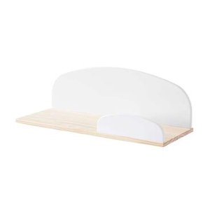 Vipack wandplank Kiddy - wit - 65 cm - Leen Bakker Vipack wandplank Kiddy - wit - 65 cm - Leen Bakker