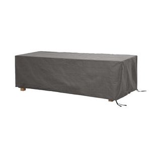 Leen Bakker - Outdoor Covers Premium Hoes - Tuintafel Tot 280 Cm - Polypropyleen - Grijs - 105x285x75 Cm