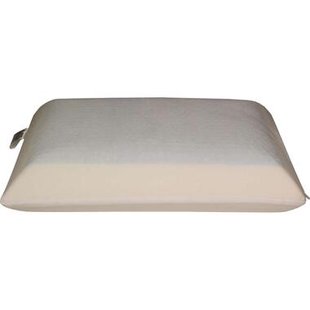 Leen Bakker - Polydaun Hoofdkussen Traagfoam Coolgel - 60x40x14 Cm - Traagschuim - Wit