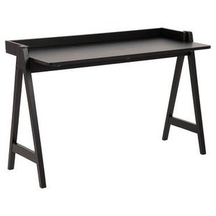 Leen Bakker - Bureau Mylo - 80x126,6x51,6 cm - Hout - Zwart - 51.6x126.6x80 cm Leen Bakker - Bureau Mylo - 80x126,6x51,6 cm - Hout - Zwart - 51.6x126.6x80 cm