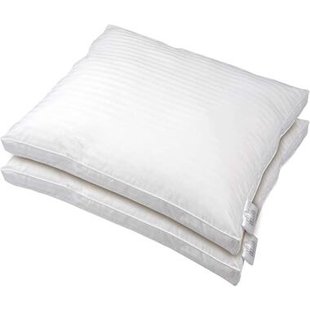 Polydaun hoofdkussenset Nova - wit - 55x65x5 cm - Leen Bakker Polydaun hoofdkussenset Nova - wit - 55x65x5 cm - Leen Bakker