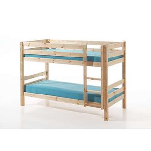 Leen Bakker - Vipack Stapelbed Pino Met Onderbed - 140x103x208 Cm - Grenenhout - Beige