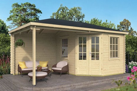 Tuindeco | Kennet Tuinhuis | Onbehandeld Tuindeco | Kennet Tuinhuis | Onbehandeld
