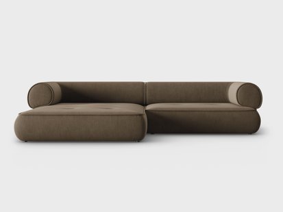 Hoekbank Lily links chenille | Maison Heritage