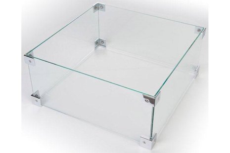 Happy Cocooning | Glazen Ombouw | Inbouwbrander Vierkant