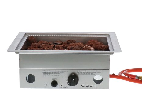 Cosi | Cosiburner Inbouwbrander | Square RVS