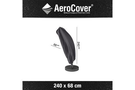 AeroCover | Zweefparasolhoes 240(h) x 68 cm