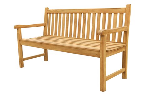 Teak houten tuinbank Bison - 150 cm. Teak houten tuinbank Bison - 150 cm.