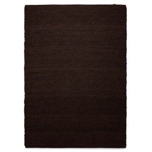 Nordic Weavers Wollen vloerkleed Lett - cacao - 60x120 cm