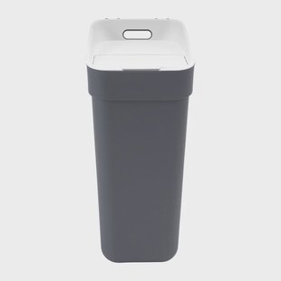Curver prullenbak ready to collect - donkergrijs/lichtgrijs - 30 liter